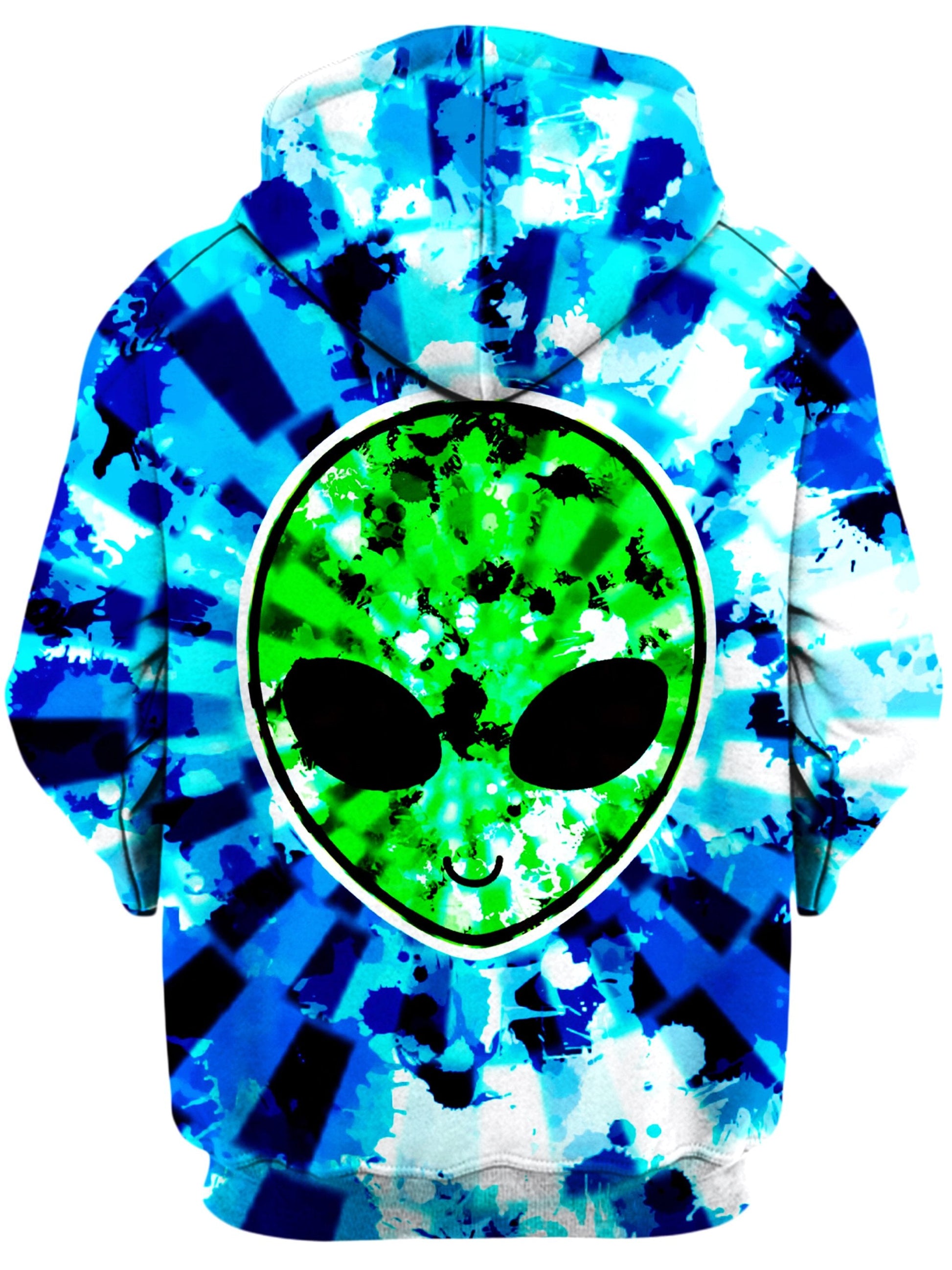 Alien Tie-Dye Unisex Hoodie -Moonbestprint
