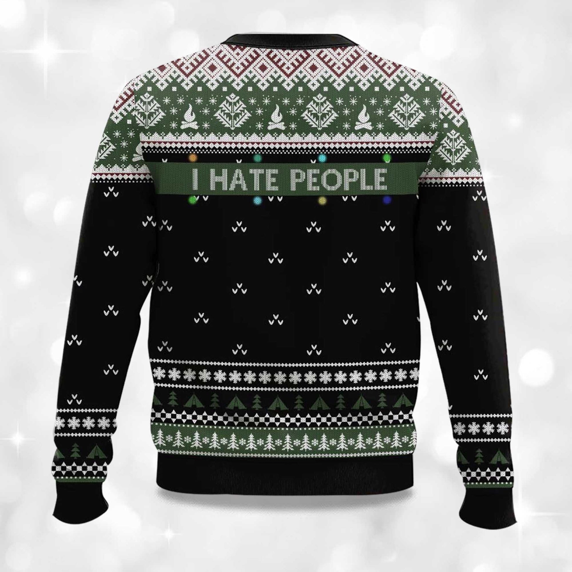 2026 All I Want For Christmas Is Camping Ugly Christmas Sweater Moonbestprint