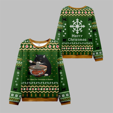 All I Want is Ramen Ugly Sweater 2026 Christmas - Moonbestprint