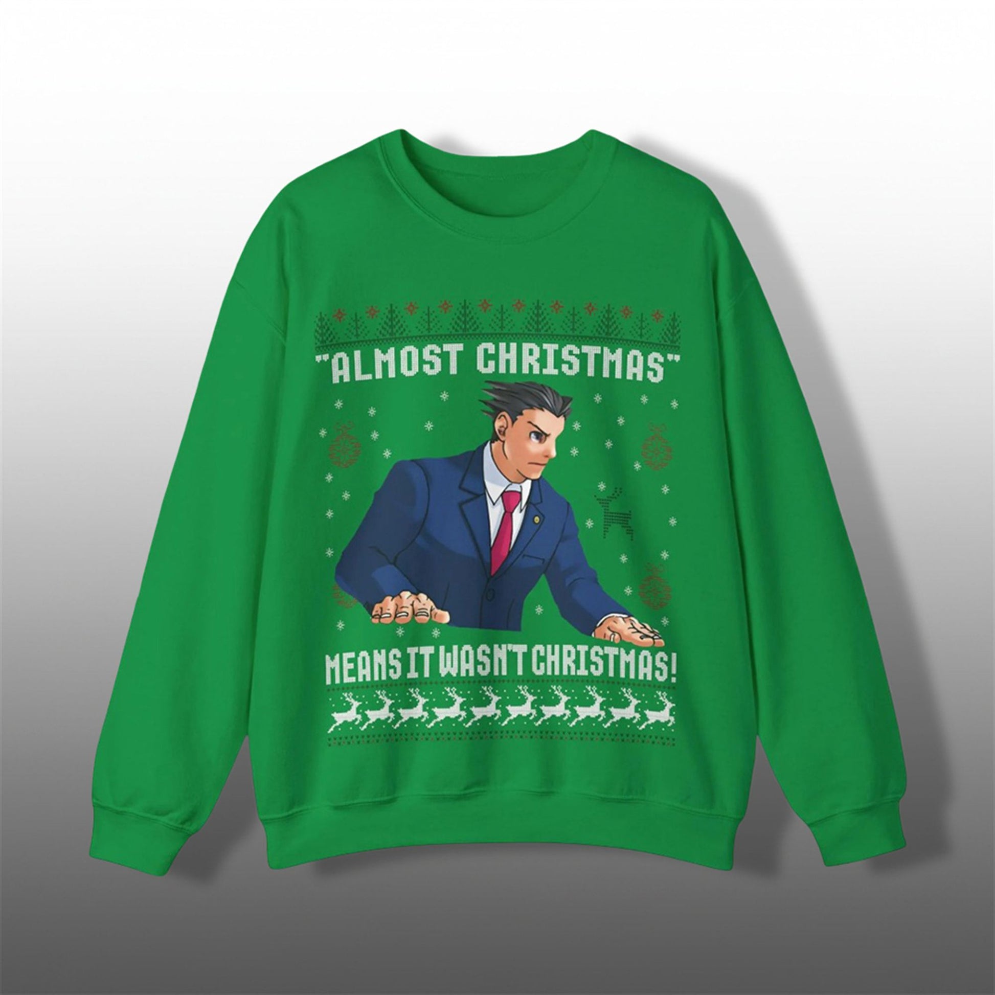 Almost Christmas Means It Wasn't Christmas Ugly Sweater - Moonbestprint