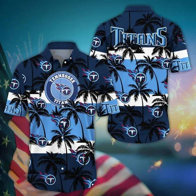 Aloha Shirt Tennessee Titans Aloha Shirt Trending Summer. Gift For Fan Hawaiian Shirt for Men & Women, NFL Hawaiian Shirt Moonbestprint