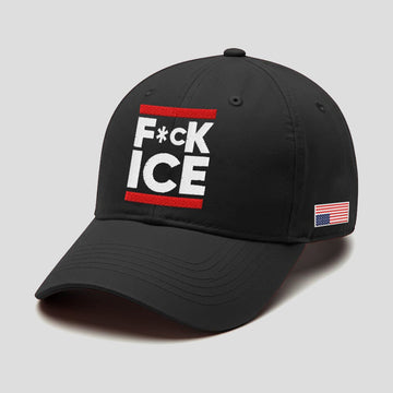America LA Fuck ICE Print Baseball Cap Moonbestprint