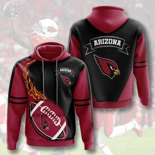 American Football Arizona Cardinals 3D Hoodie, NFL Hoodie Moonbestprint