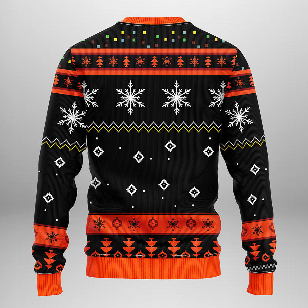 Anaheim Ducks Funny Grinch Ugly Christmas Sweater, Grinch Xmas Sweater Moonbestprint