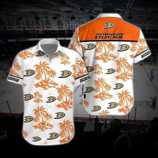 Anaheim Hockey Hawaiian Shirt, Ducks Hawaiian Shirt, Ice Hockey Hawaiian Shirt 20, NHL Hawaiian Shirt Moonbestprint