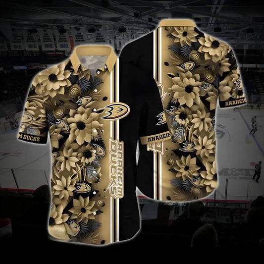Anaheim Hockey Hawaiian Shirt, Ducks Hawaiian Shirt, Ice Hockey Hawaiian Shirt 22, NHL Hawaiian Shirt Moonbestprint