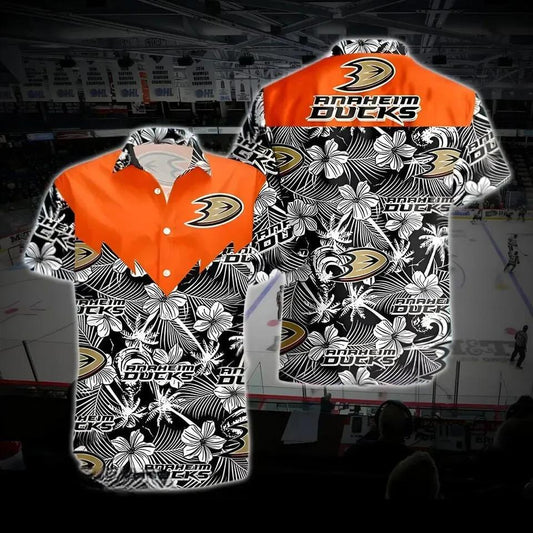 Anaheim Hockey Hawaiian Shirt, Ducks Hawaiian Shirt, Ice Hockey Hawaiian Shirt 21, NHL Hawaiian Shirt Moonbestprint