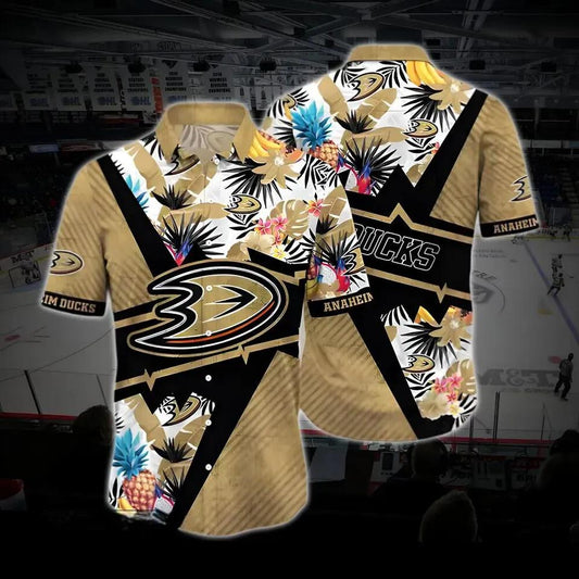 Anaheim Hockey Hawaiian Shirt, Ducks Hawaiian Shirt, Ice Hockey Hawaiian Shirt 7, NHL Hawaiian Shirt Moonbestprint