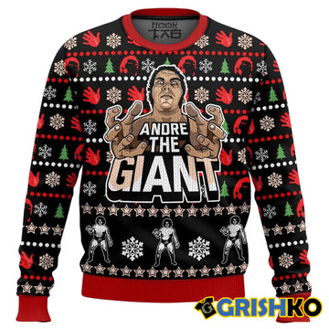 Andre The Giant Ugly Sweater - Moonbestprint
