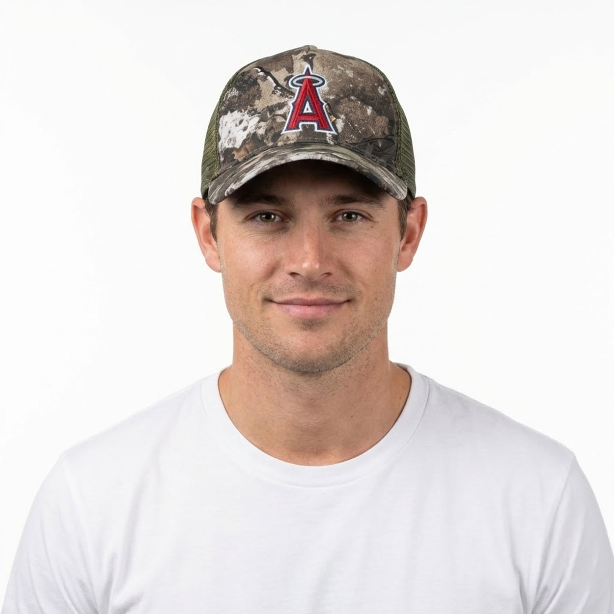Angels Camo Trucker Hat 2026 Giveaway Moonbestprint