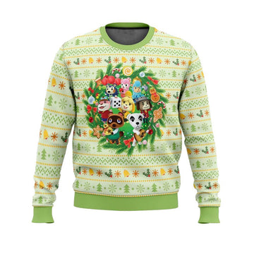Animal Festival Christmas Ugly Sweater - Moonbestprint