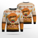 Aperol Spritz Christmas Jingle Bells Ugly Sweater – Moonbestprint