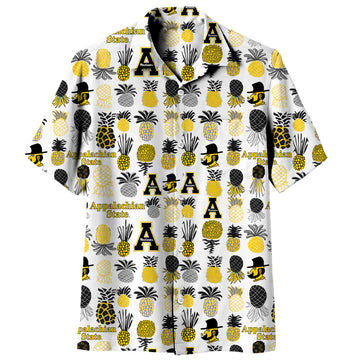 Appalachian State Mountaineers Pineapple Hawaiian Shirt – Moonbestprint