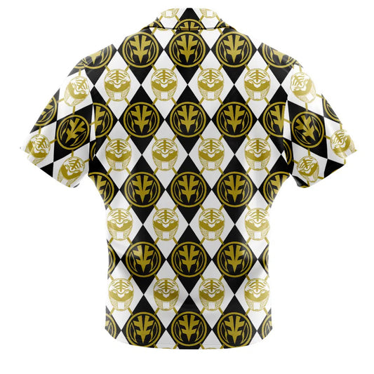Argyle White Ranger Power Rangers Hawaiian Shirt – Moonbestprint