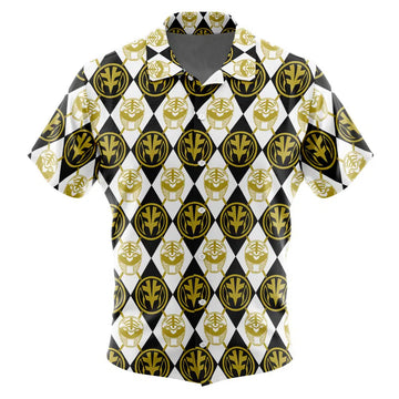 Argyle White Ranger Power Rangers Hawaiian Shirt – Moonbestprint