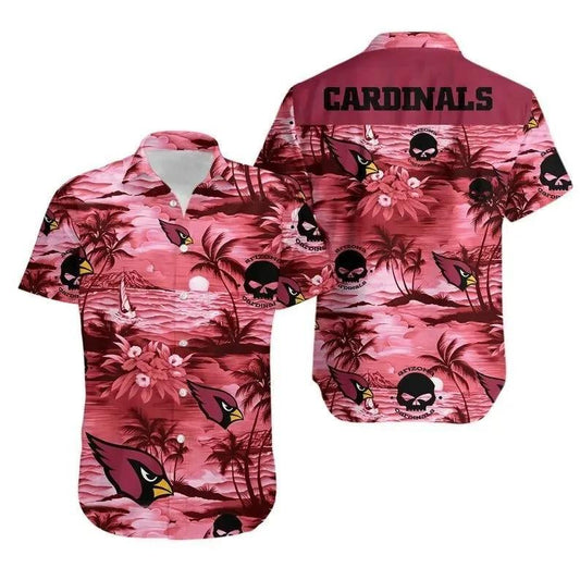 Arizona Cardinals Hawaiian Nfl Football Hawaiian Shirt, NFL Hawaiian Shirt Moonbestprint