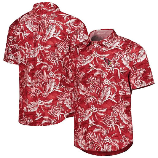 Arizona Cardinals NFL Colorful Summer Pattern Hawaiian Shirt, NFL Hawaiian Shirt Moonbestprint