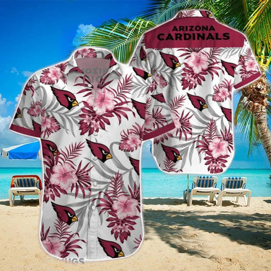 Arizona Cardinals NFL For Fans Hawaiian Shirt, NFL Hawaiian Shirt Moonbestprint