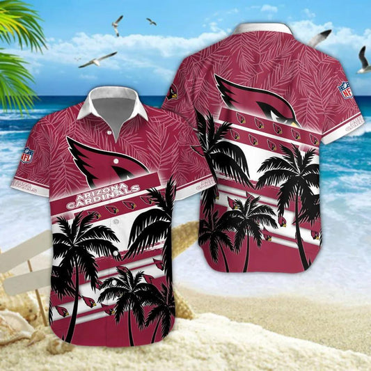 Arizona Cardinals NFL Hawaiian Shirt, NFL Hawaiian Shirt Moonbestprint