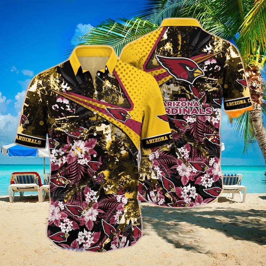Arizona Cardinals NFL New Hot Trend Summer Hawaiian Shirt, NFL Hawaiian Shirt Moonbestprint