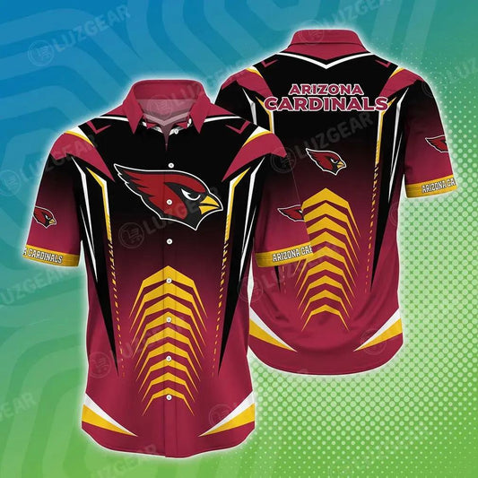 Arizona Cardinals Nfl Beach Shirt New Hot Trending Gift For Summer Hawaiian Shirt, NFL Hawaiian Shirt Moonbestprint