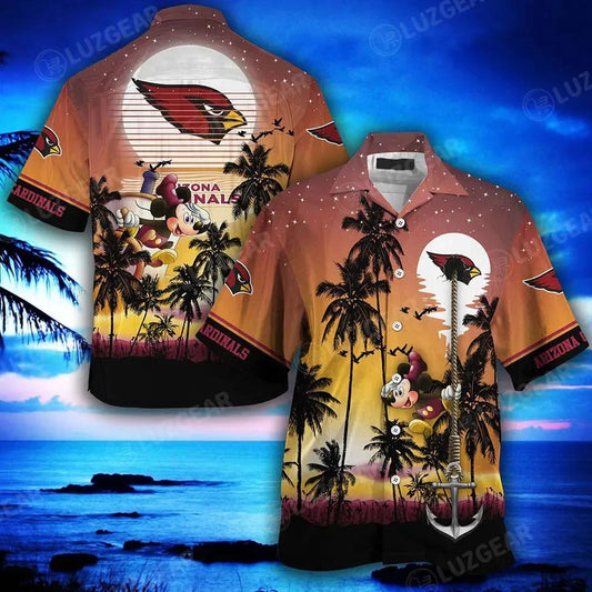 Arizona Cardinals Nfl Football Hawaiian Shirt This Summer Gift For Men Women, NFL Hawaiian Shirt Moonbestprint