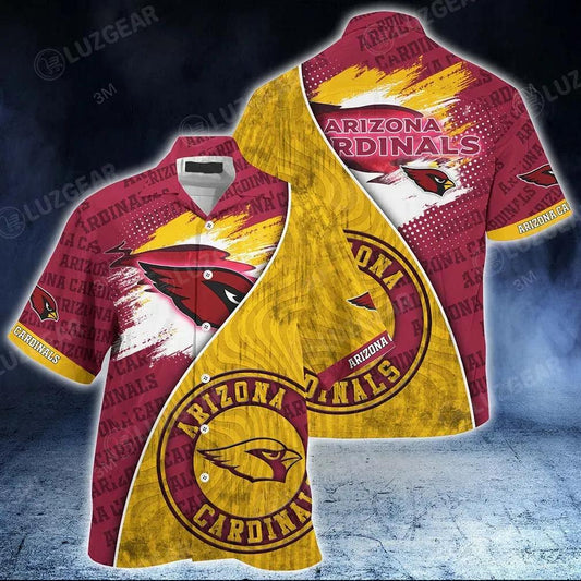 Arizona Cardinals Nfl Hawaii Shirt New Hot Trend Summer For This Season Fan Gift, NFL Hawaiian Shirt Moonbestprint