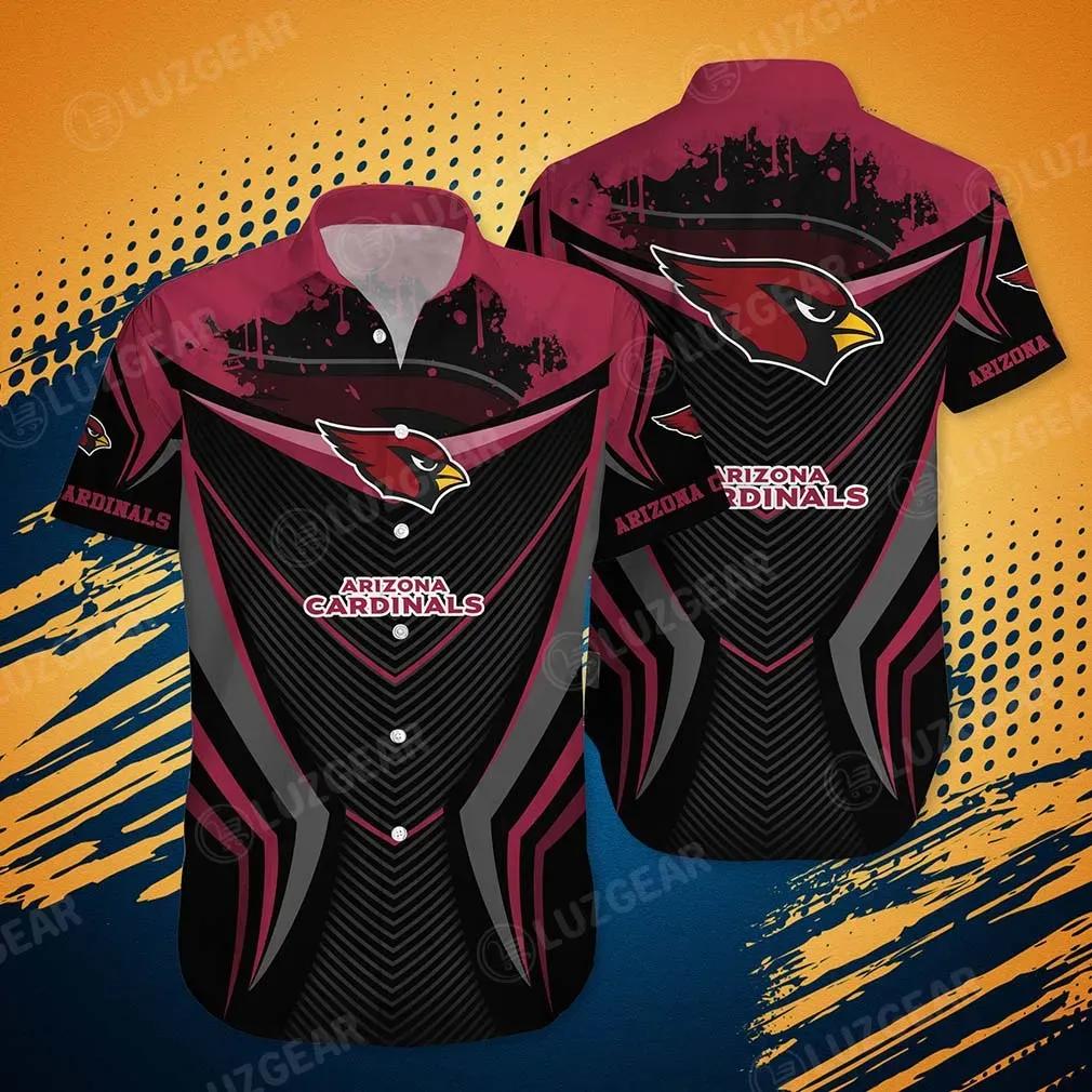 Arizona Cardinals Nfl Hawaiian Shirt New Trending Summer Beach Shirt, NFL Hawaiian Shirt Moonbestprint