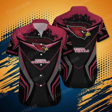 Arizona Cardinals Nfl Hawaiian Shirt New Trending Summer Beach Shirt, NFL Hawaiian Shirt Moonbestprint