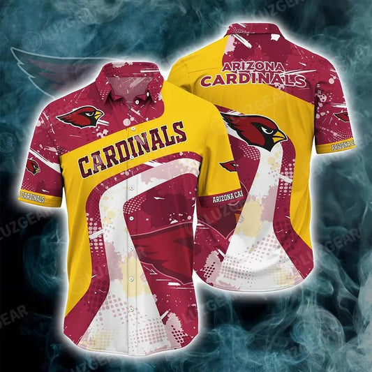 Arizona Cardinals Nfl Summer Hawaiian Shirt New Collection Gift For Sports Fans Nfl, NFL Hawaiian Shirt Moonbestprint
