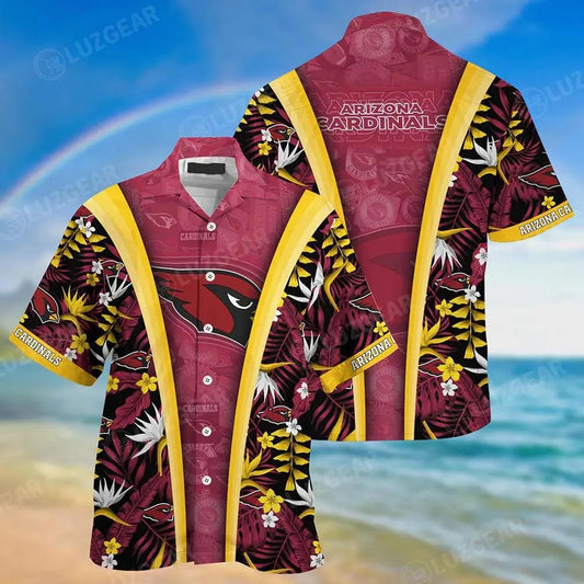 Arizona Cardinals Nfl Summer Hawaiian Shirt, NFL Hawaiian Shirt Moonbestprint