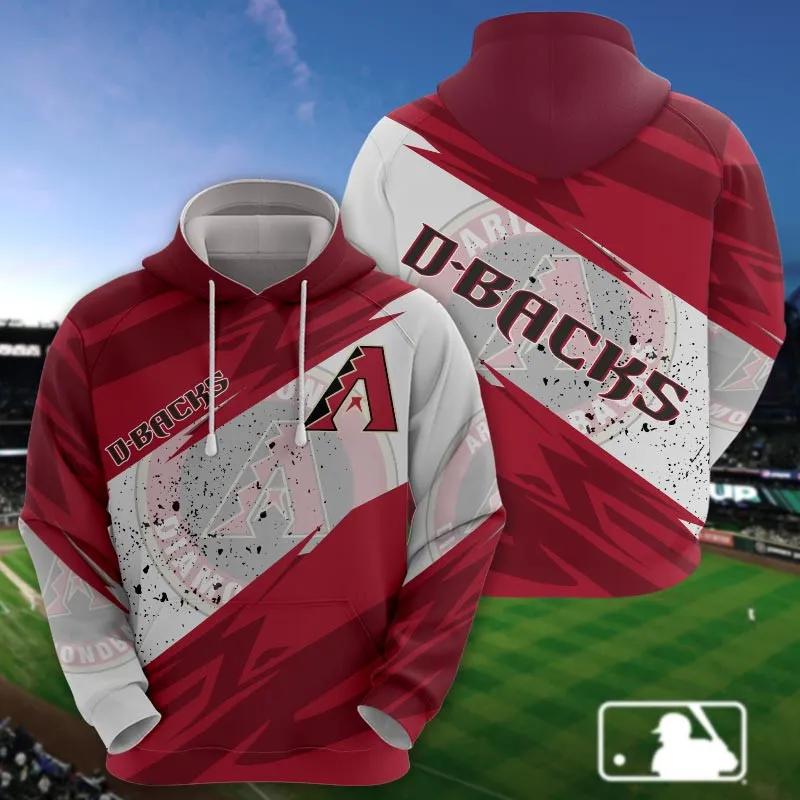 Arizona Diamondbacks All Over Print Apparel, MLB Hoodie Moonbestprint