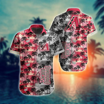 Arizona Diamondbacks Hawaii Style Shirt 2, MLB Hawaiian Shirt Moonbestprint