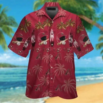 Arizona Diamondbacks Hawaiian Shirt 1, MLB Hawaiian Shirt Moonbestprint