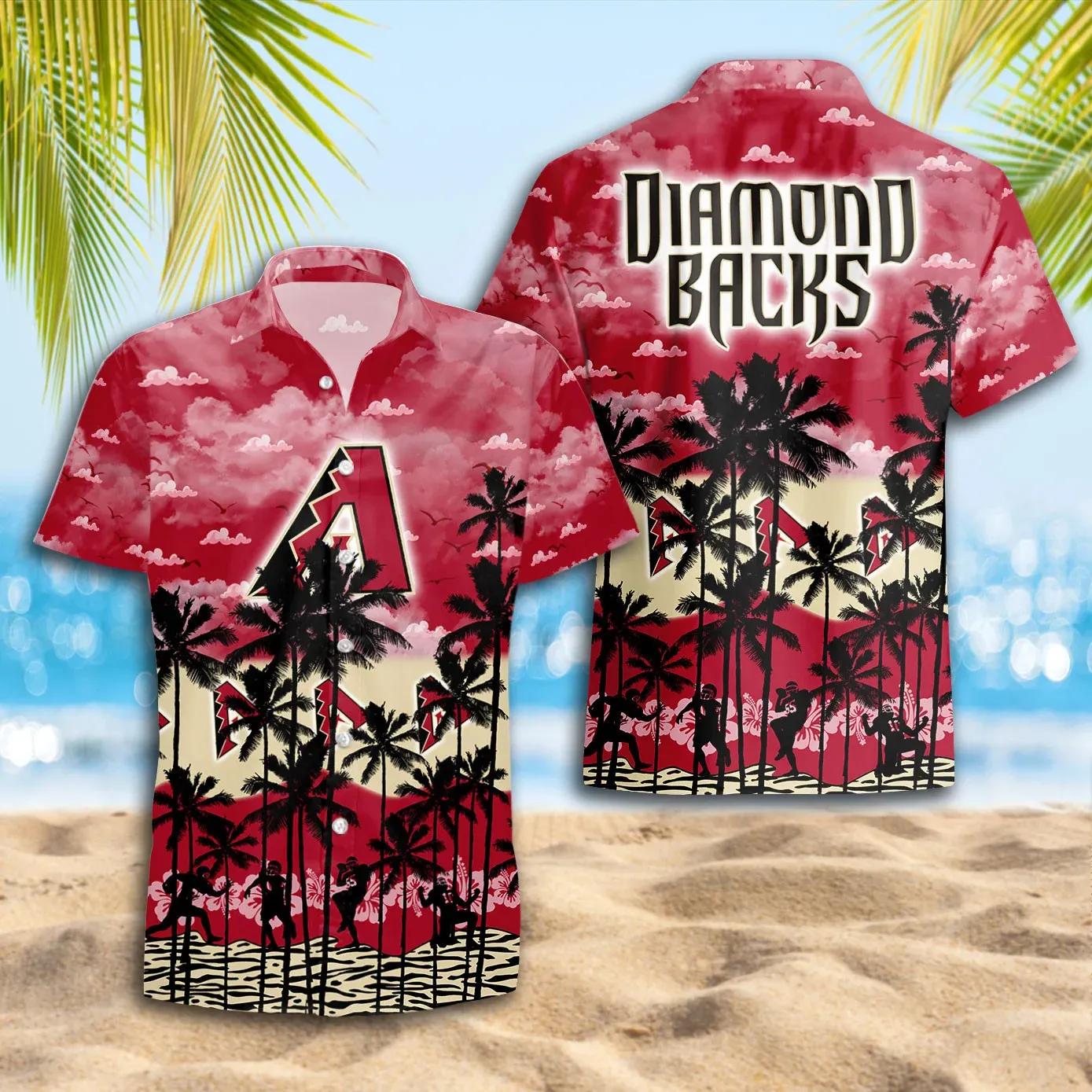 Arizona Diamondbacks Hawaiian Shirt Trending Summer, MLB Hawaiian Shirt Moonbestprint