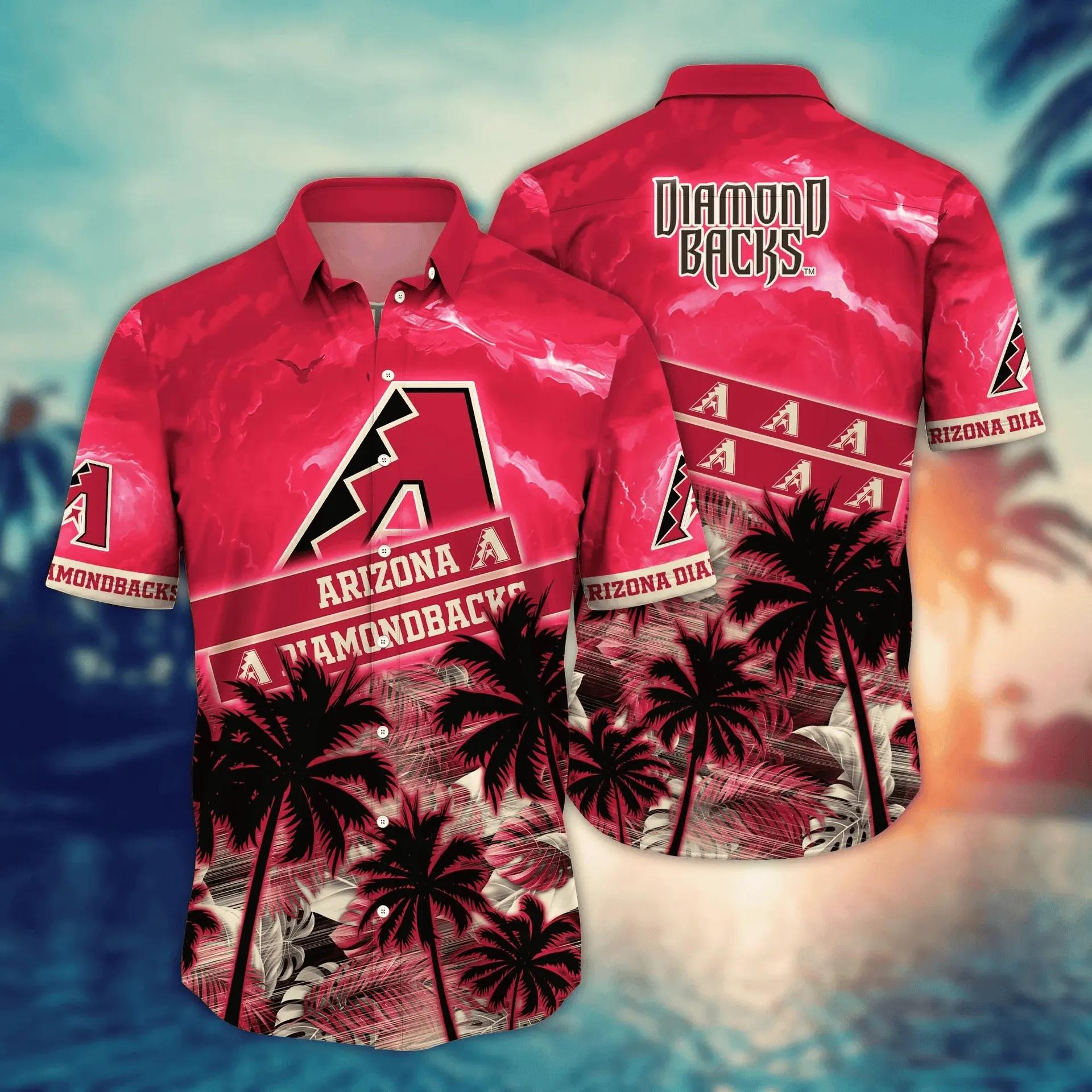 Arizona Diamondbacks MLB Flower Hawaii Shirt, MLB Hawaiian Shirt Moonbestprint