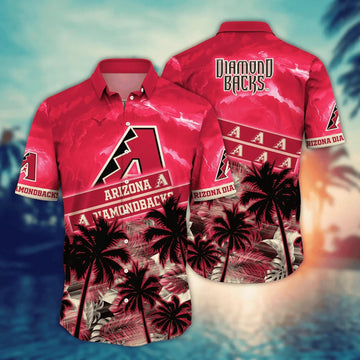 Arizona Diamondbacks MLB Flower Hawaii Shirt, MLB Hawaiian Shirt Moonbestprint