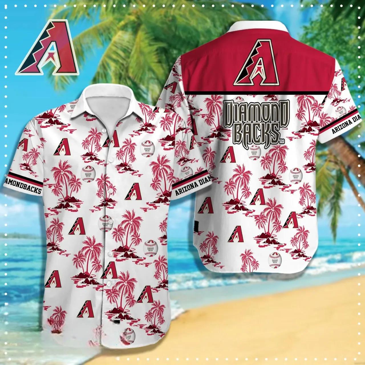Arizona Diamondbacks MLB Hawaiian Shirt 2, MLB Hawaiian Shirt Moonbestprint