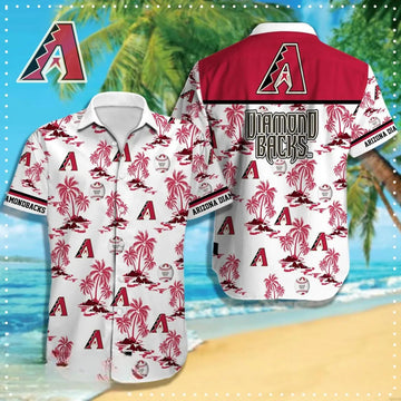 Arizona Diamondbacks MLB Hawaiian Shirt 2, MLB Hawaiian Shirt Moonbestprint