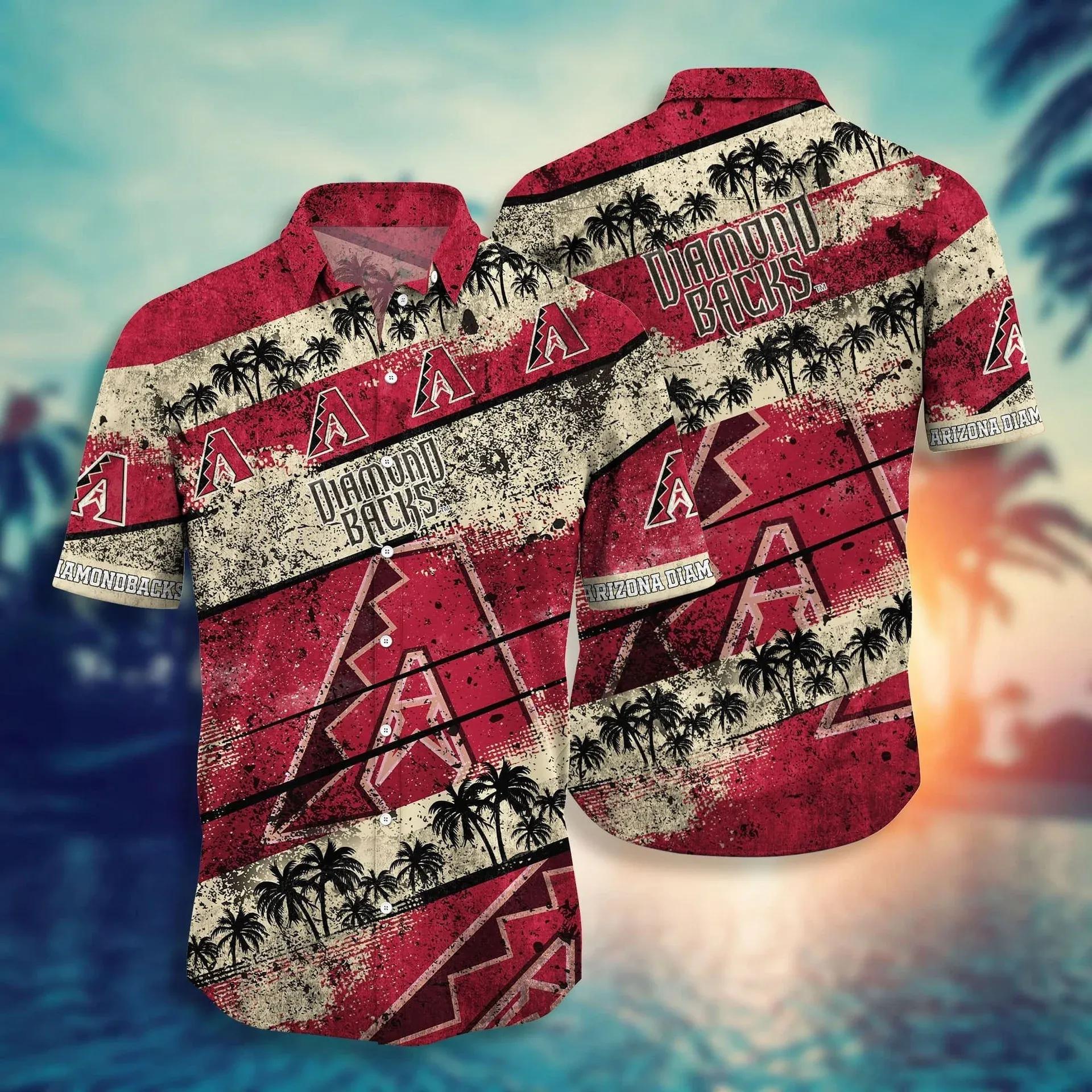 Arizona Diamondbacks MLB Hawaiian Shirt Style Hot Trending, MLB Hawaiian Shirt Moonbestprint