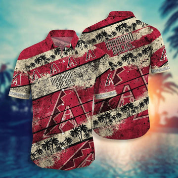 Arizona Diamondbacks MLB Hawaiian Shirt Style Hot Trending, MLB Hawaiian Shirt Moonbestprint