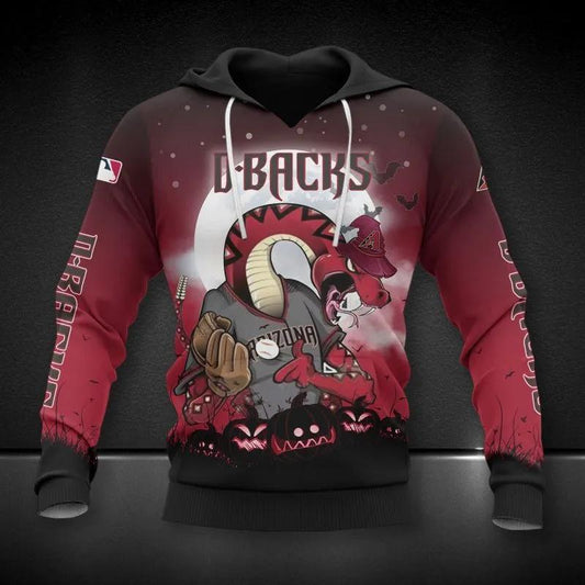 Arizona Diamondbacks Mascot All Over Print Apparel 1, MLB Hoodie Moonbestprint