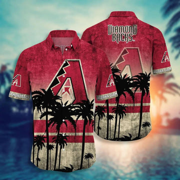 Arizona Diamondbacks Tropical Hawaiian Shirt, MLB Hawaiian Shirt Moonbestprint