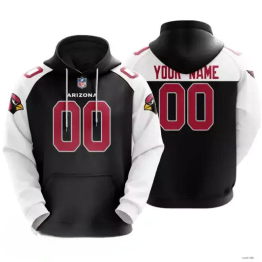 Arizonna Cardinals Custom Name And Number 3D Hoodie, NFL Hoodie Moonbestprint