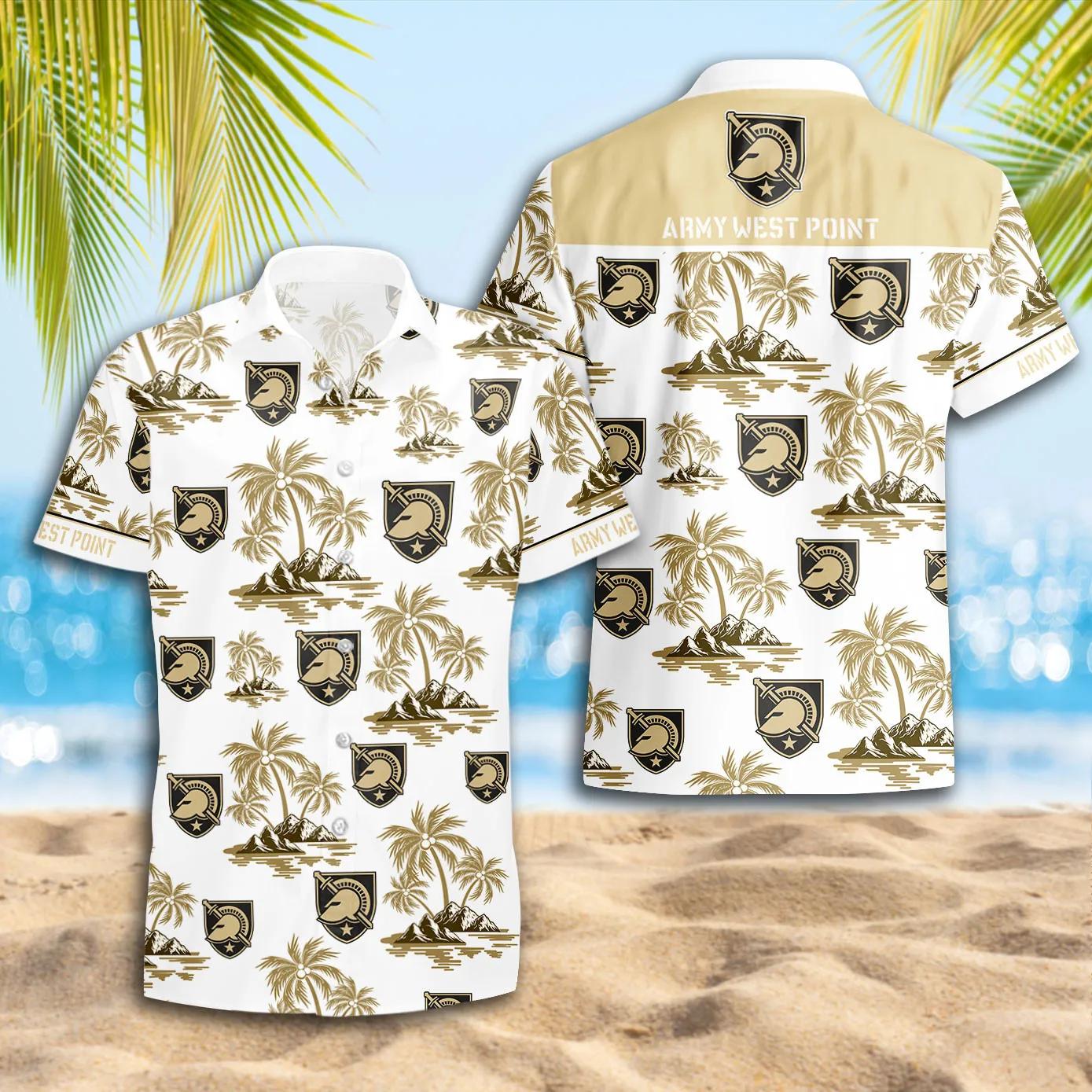 Army Black Knights Hawaii Shirt, NCAA Hawaiian Shirt Moonbestprint