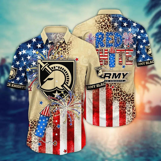 Army Black Knights NCAA Aloha Hawaiian Shirt 2, NCAA Hawaiian Shirt Moonbestprint
