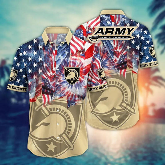 Army Black Knights NCAA Flower Aloha Hawaiian Shirt 10, NCAA Hawaiian Shirt Moonbestprint