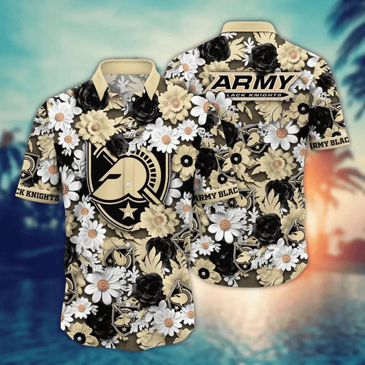 Army Black Knights NCAA Flower Aloha Hawaiian Shirt 9, NCAA Hawaiian Shirt Moonbestprint