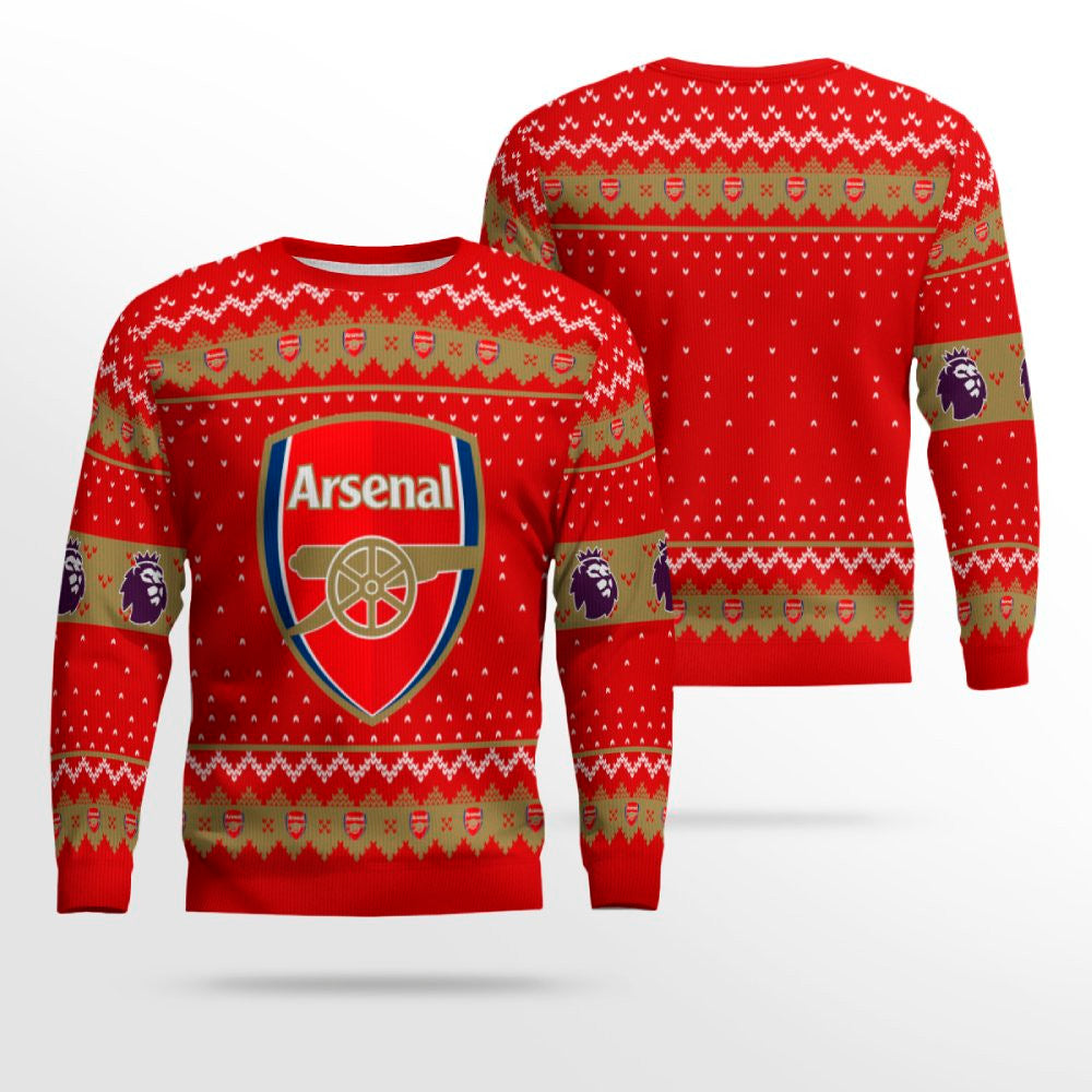 Arsenal Christmas Sweater – Moonbestprint