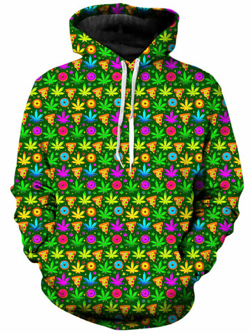 Ganja Motif Unisex Hoodie -Moonbestprint